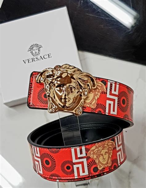 cinturon versace|versace correa.